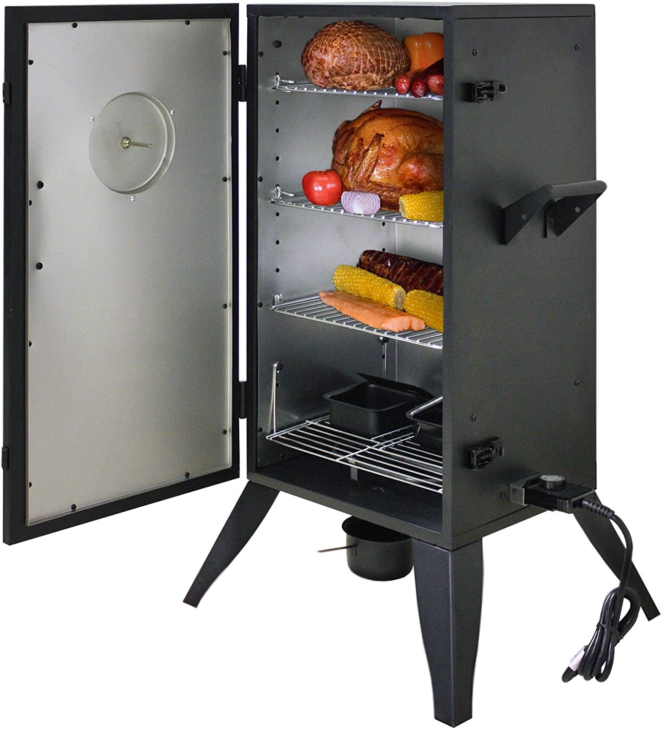 Smoke Hollow 30162e Review Hot Electric Smoker 8854