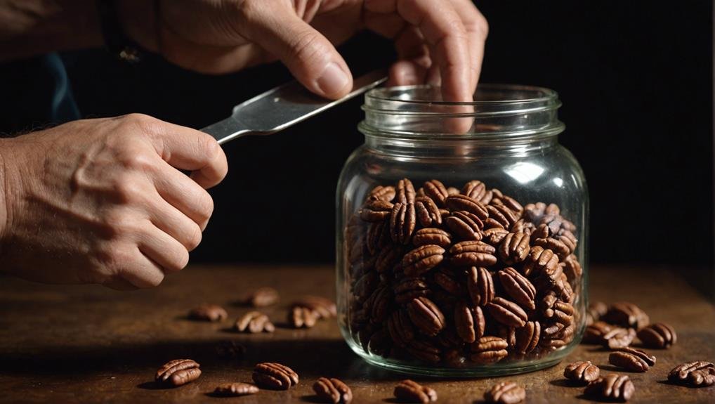 preserving flavor in pecans