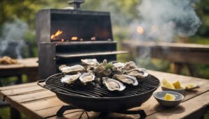 smoking oysters with ease
