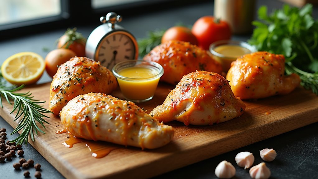 adjust marination for cuts