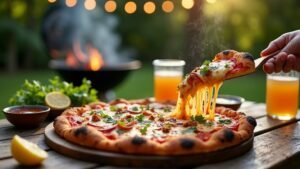 bbq chicken pizza delight