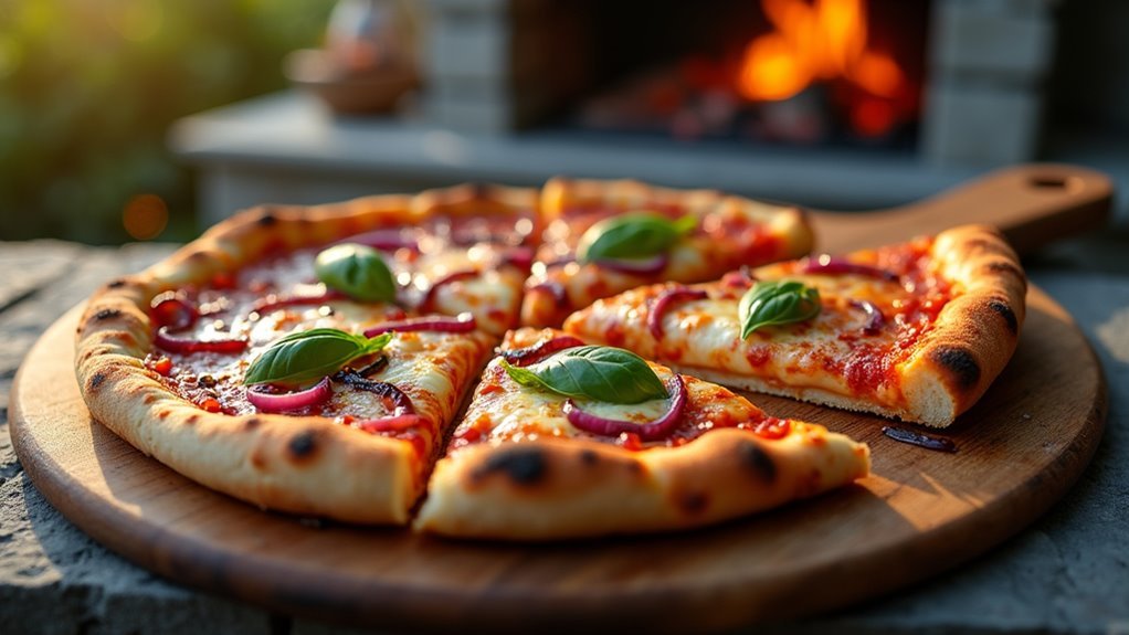 grilled bbq chicken pizza