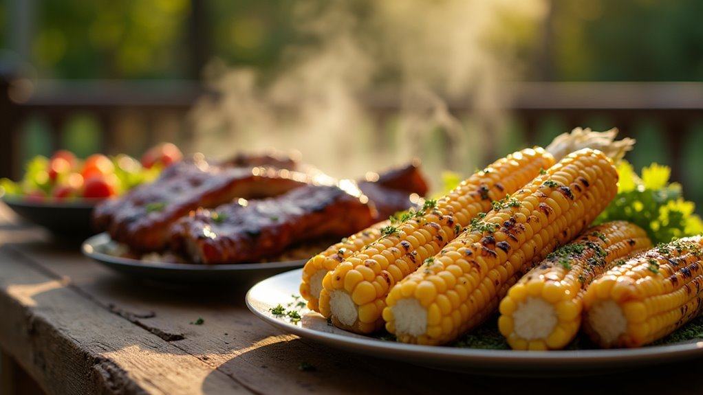 grilled corn meal pairings