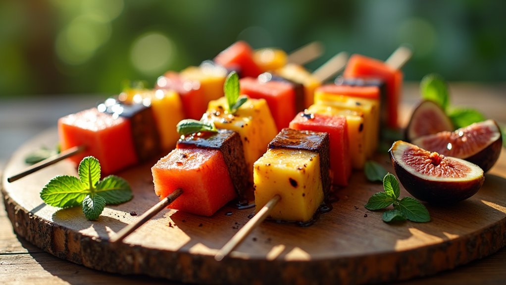 unexpected skewer ingredient combinations