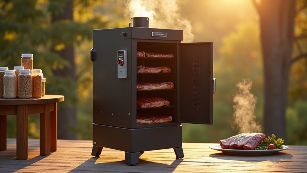 choosing a vertical pellet smoker