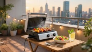 compact electric grills selection
