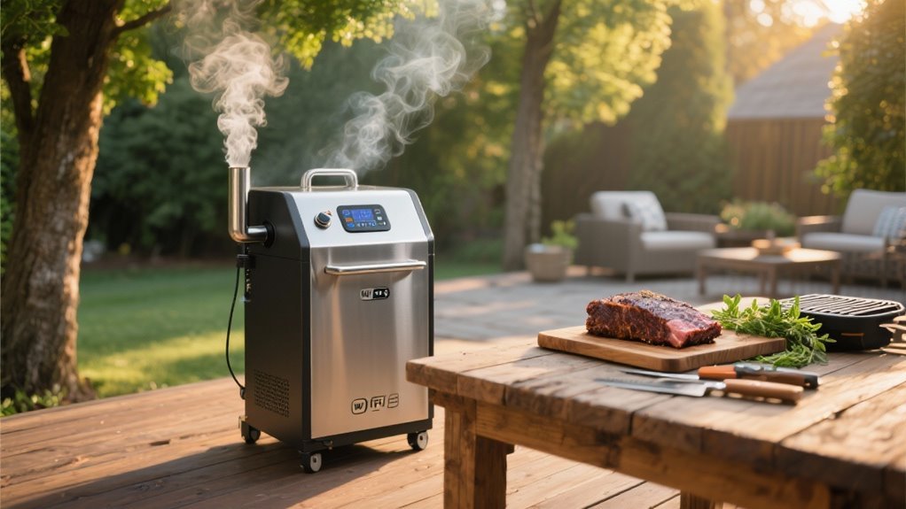 wifi controlled electric smokers
