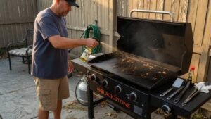 best oils for a backstone grill