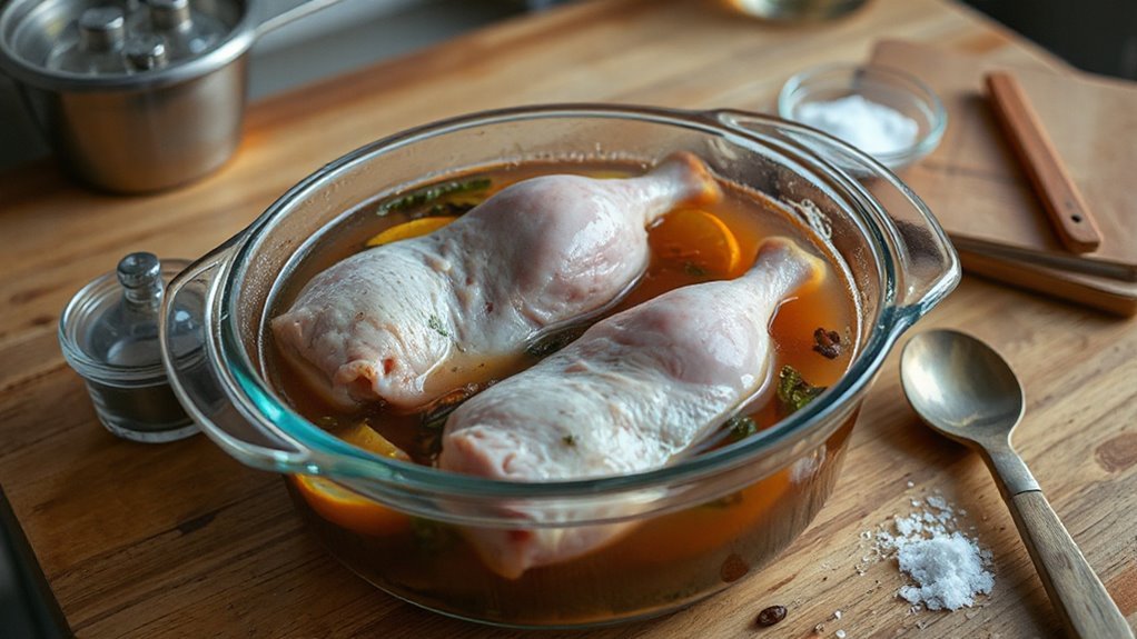 brine balance boosts juicy legs