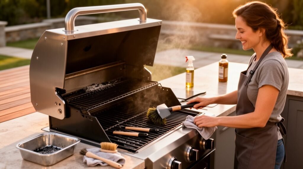 cleaning a pellet grill process detailed