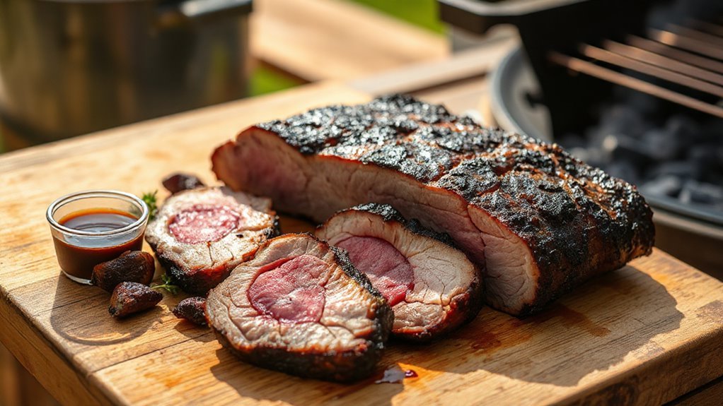 full packer brisket trimmed fat cap