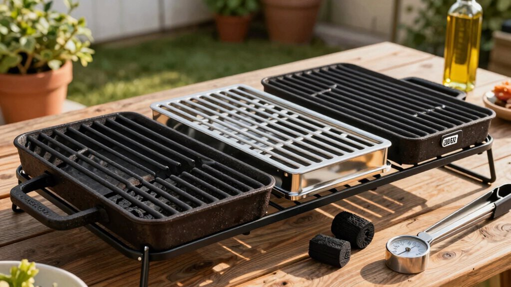 grate fit durability hinge heat distribution