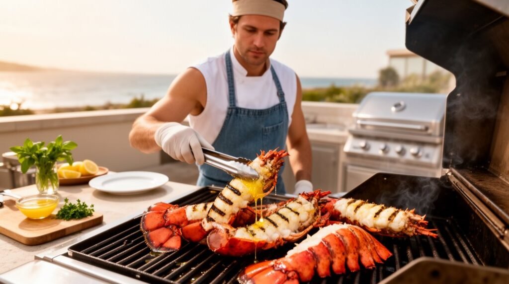 grilled lobster tail cooking instructions