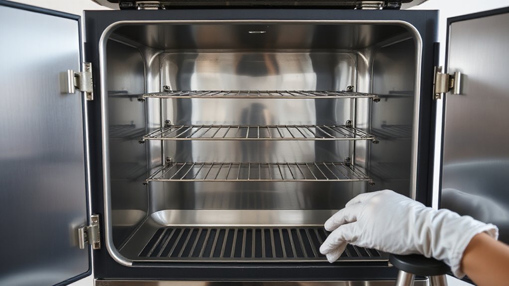 hot water vinegar spray steam rinse