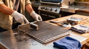 how to clean grilling grates
