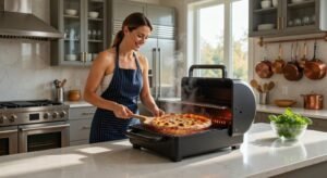 pellet grill for pristine pizza crusts