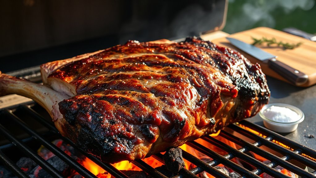 searing crust rib resting slow