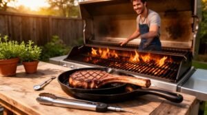 tomahawk steak gas grilling instructions