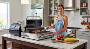 top smoke hollow grills with offset smoker