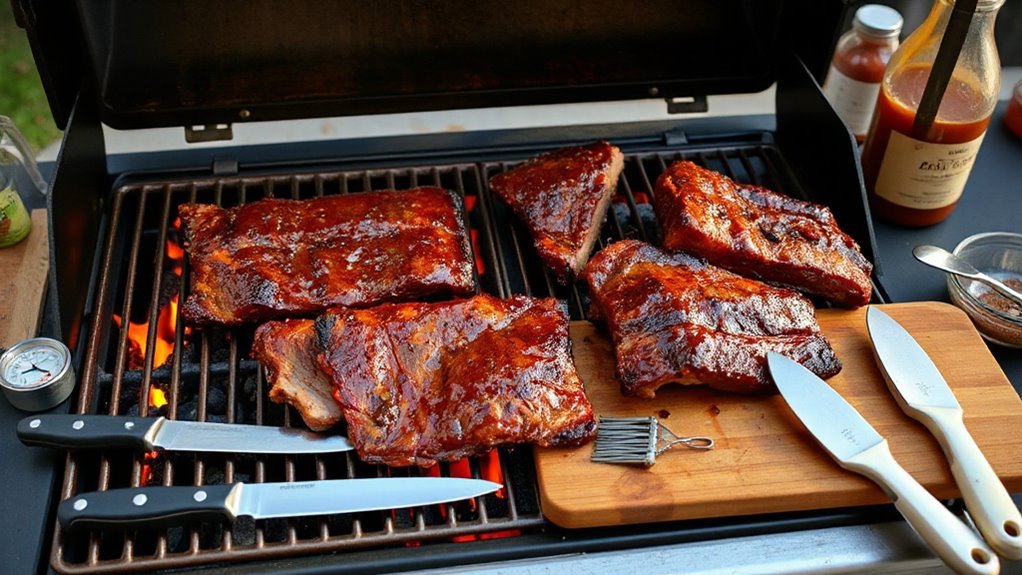 two zone indirect grill setup