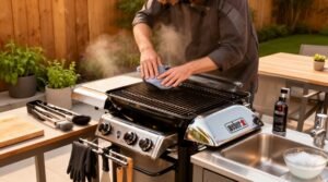 weber grill cleaning instructions