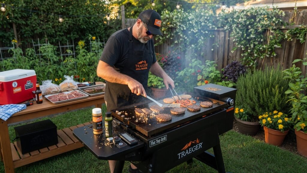best traeger flat top grill